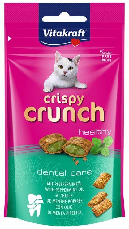 ΣΝΑΚ ΓΑΤΑΣ VITAKRAFT CRISPY CRUNCH ΜΕ ΔΥΟΣΜΟ 60GR VITAKRAFT