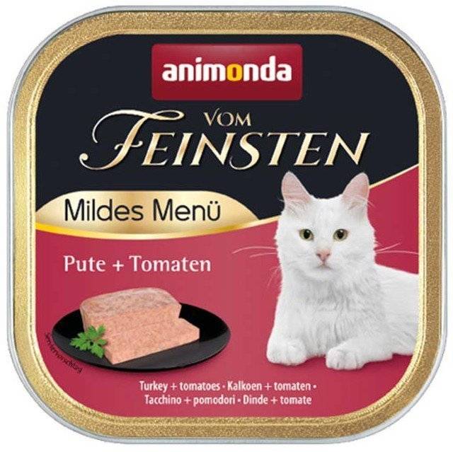 ΚΟΝΣΕΡΒΑ ΓΑΤΑΣ ANIMONDA VOM FEINSTEN MILD MENU ΓΑΤΑΣ ΓΑΛΟΠΟΥΛΑ - ΝΤΟΜΑΤΑ 100GR ANIMONDA VOM FEINSTEN