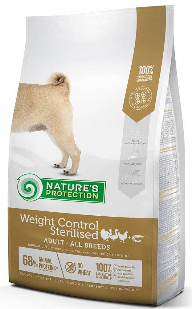 ΤΡΟΦΗ ΣΚΥΛΟΥ NATURE'S PROTECTION GRAIN FREE ADULT WEIGHT CONTROL STERILISED 12KG NATURES PROTECTION