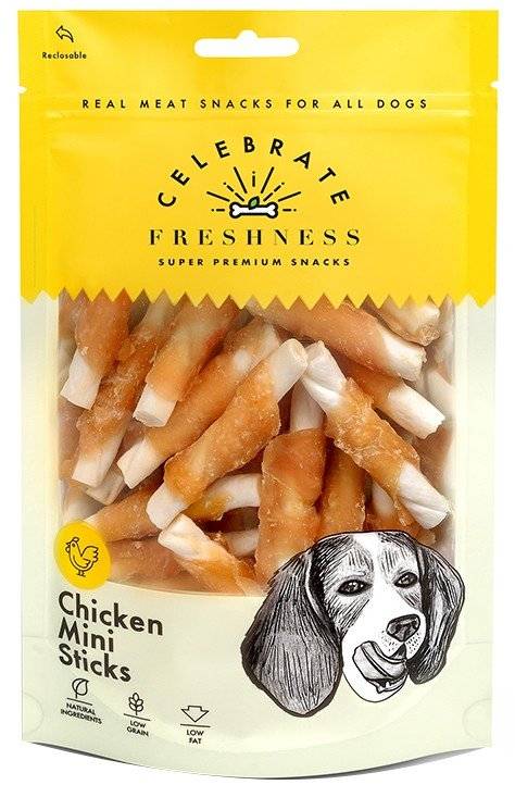 CELEBRATE FRESHNESS SNACK CELEBRATE FRESHNESS CHICKEN MINI STICKS 100GR