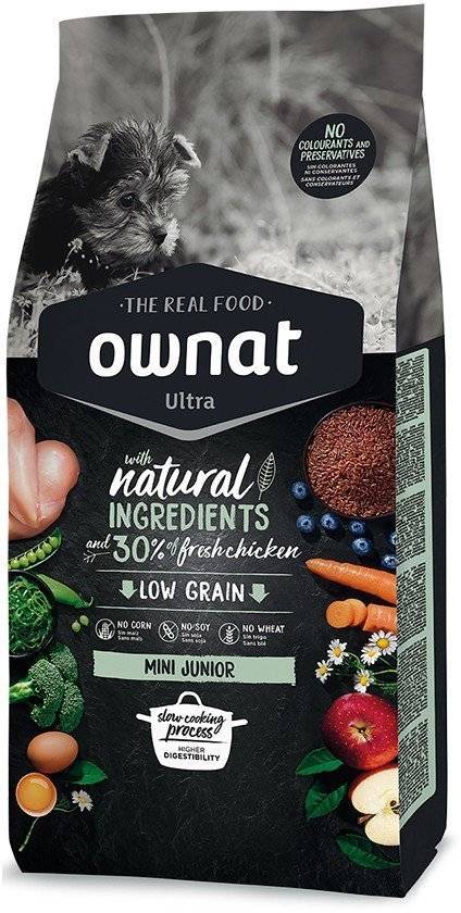 ΤΡΟΦΗ ΣΚΥΛΟΥ OWNAT ULTRA MINI JUNIOR 3KG OWNAT