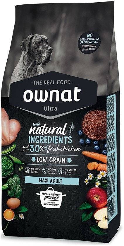 ΤΡΟΦΗ ΣΚΥΛΟΥ OWNAT ULTRA MAXI ADULT 14KG OWNAT
