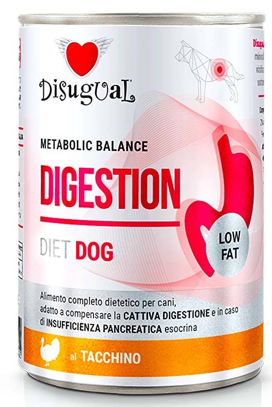 ΚΟΝΣΕΡΒΑ ΣΚΥΛΟΥ DISUGUAL METABOLIC BALANCE DIGESTION ΜΕ ΓΑΛΟΠΟΥΛΑ 400GR DISUGUAL