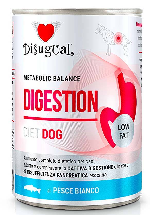 DISUGUAL ΚΟΝΣΕΡΒΑ ΣΚΥΛΟΥ DISUGUAL METABOLIC BALANCE DIGESTION ΜΕ ΨΑΡΙ 400GR