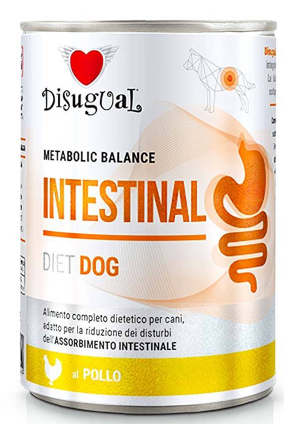 DISUGUAL ΚΟΝΣΕΡΒΑ ΣΚΥΛΟΥ DISUGUAL METABOLIC BALANCE INTESTINAL ΜΕ ΚΟΤΟΠΟΥΛΟ 400GR