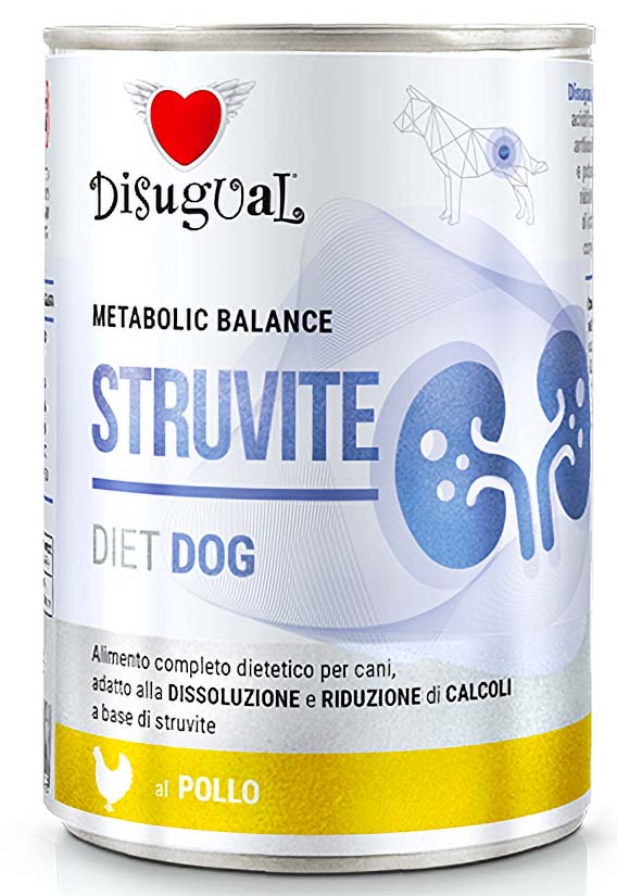 DISUGUAL ΚΟΝΣΕΡΒΑ ΣΚΥΛΟΥ DISUGUAL METABOLIC BALANCE STRUVITE ΜΕ ΚΟΤΟΠΟΥΛΟ 400GR