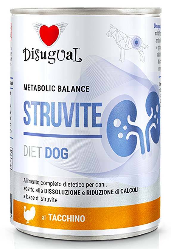 DISUGUAL ΚΟΝΣΕΡΒΑ ΣΚΥΛΟΥ DISUGUAL METABOLIC BALANCE STRUVITE ΜΕ ΓΑΛΟΠΟΥΛΑ 400GR