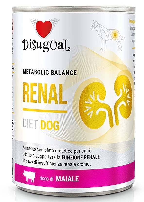 ΚΟΝΣΕΡΒΑ ΣΚΥΛΟΥ DISUGUAL METABOLIC BALANCE RENAL ΜΕ ΧΟΙΡΙΝΟ 400GR DISUGUAL