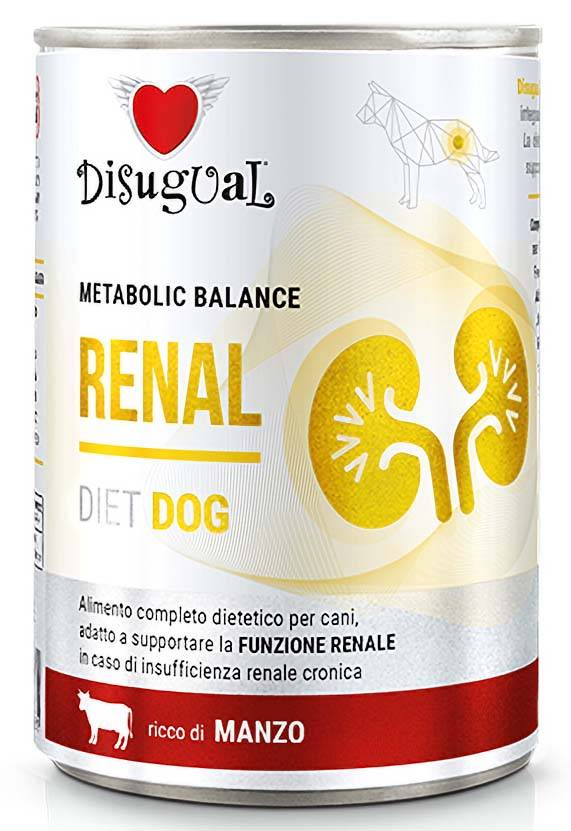 ΚΟΝΣΕΡΒΑ ΣΚΥΛΟΥ DISUGUAL METABOLIC BALANCE RENAL ΜΕ ΒΟΔΙΝΟ 400GR DISUGUAL