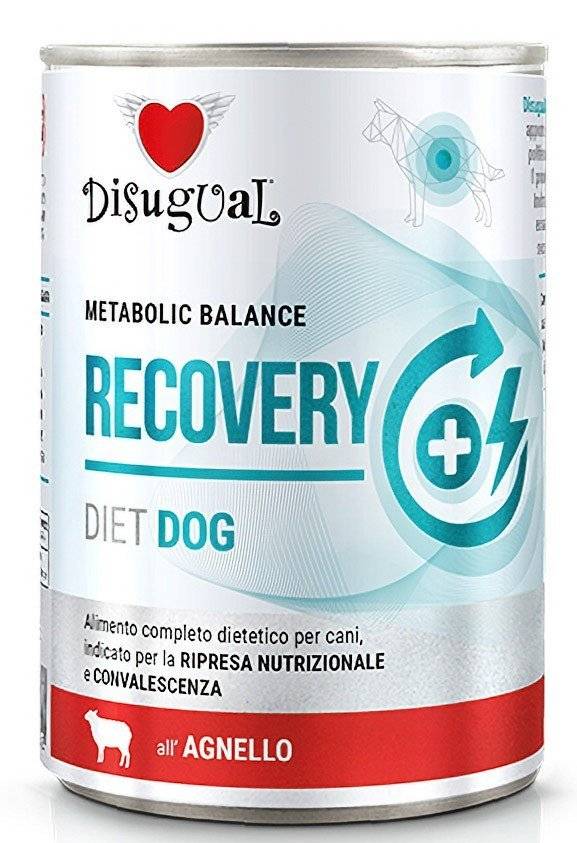 ΚΟΝΣΕΡΒΑ ΣΚΥΛΟΥ DISUGUAL METABOLIC BALANCE RECOVERY ΜΕ ΑΡΝΙ 400GR DISUGUAL