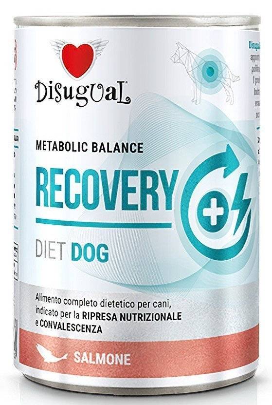 ΚΟΝΣΕΡΒΑ ΣΚΥΛΟΥ DISUGUAL METABOLIC BALANCE RECOVERY ΜΕ ΣΟΛΟΜΟ 400GR DISUGUAL