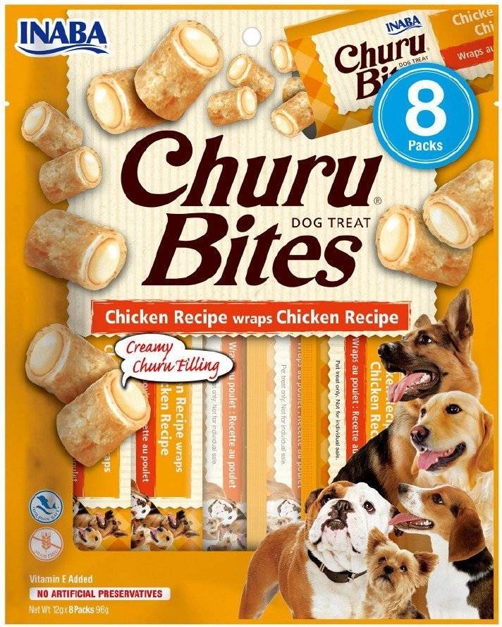ΛΙΧΟΥΔΙΕΣ CHURU DOG BITES ΚΟΤΟΠΟΥΛΟ 96GR INABA