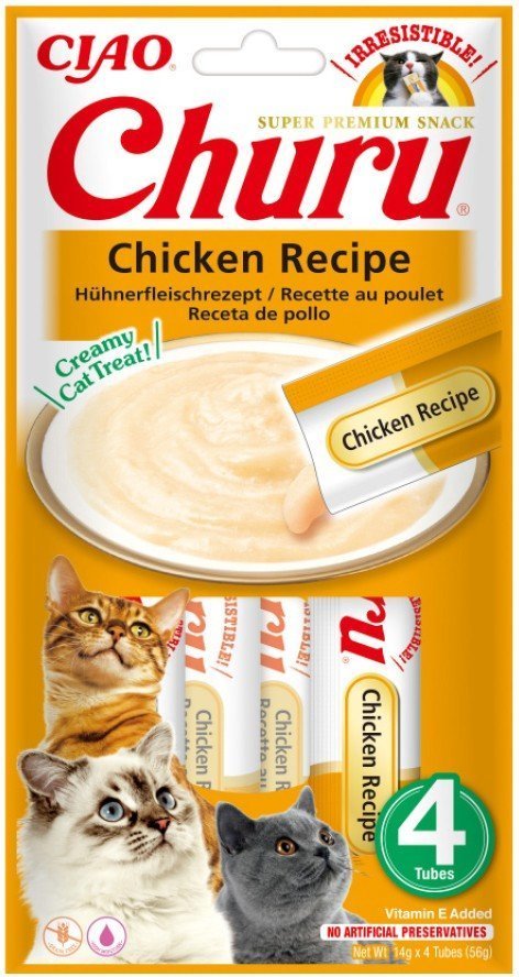 INABA ΛΙΧΟΥΔΙΕΣ CHURU CAT ΚΟΤΟΠΟΥΛΟ 56GR