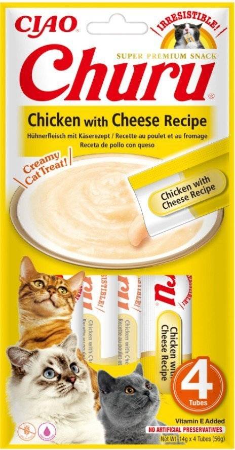 INABA ΛΙΧΟΥΔΙΕΣ CHURU CAT ΚΟΤΟΠΟΥΛΟ - ΤΥΡΙ 56GR