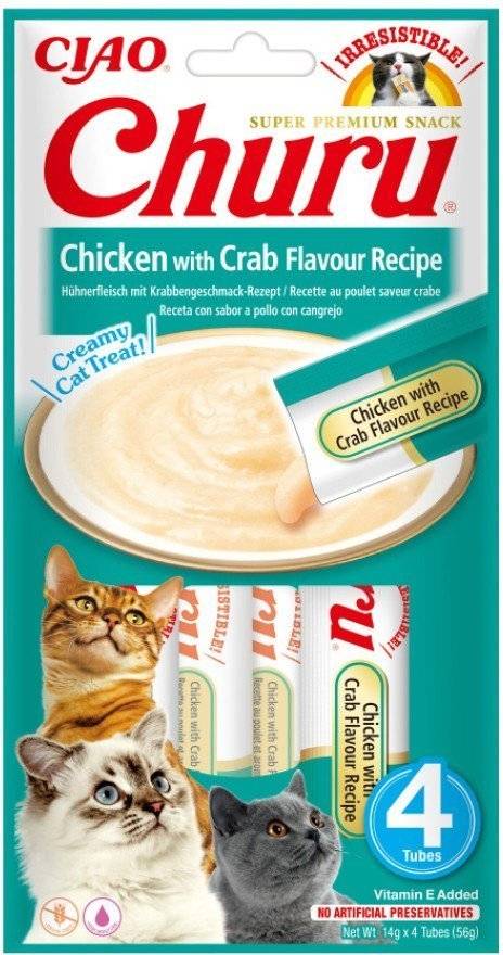 INABA ΛΙΧΟΥΔΙΕΣ CHURU CAT ΚΟΤΟΠΟΥΛΟ - ΚΑΒΟΥΡΙ 56GR