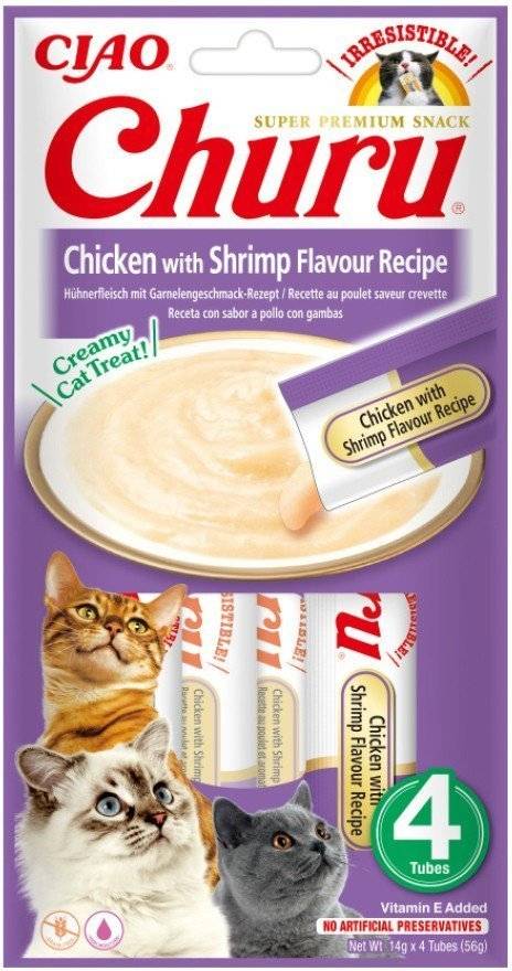 ΛΙΧΟΥΔΙΕΣ CHURU CAT ΚΟΤΟΠΟΥΛΟ - ΓΑΡΙΔΕΣ 56GR INABA