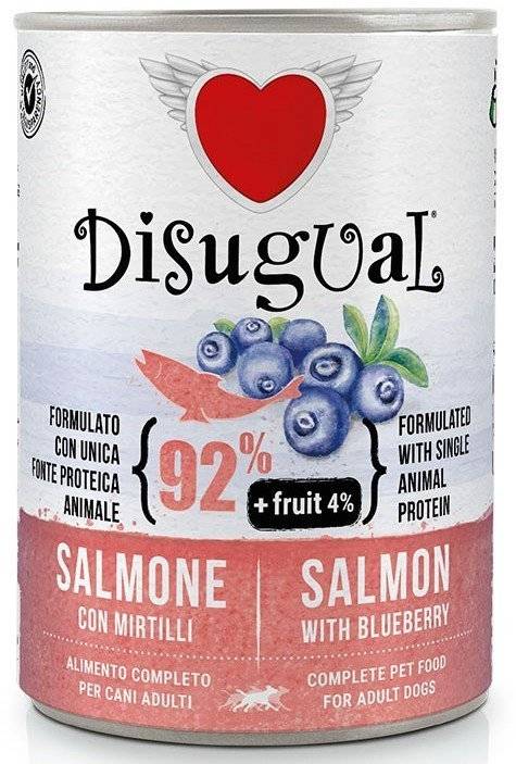 ΚΟΝΣΕΡΒΑ ΣΚΥΛΟΥ DISUGUAL FRUIT ΜΕ ΣΟΛΩΜΟΣ - ΜΥΡΤΙΛΑ 400GR DISUGUAL