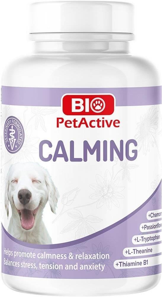 BIO PETACTIVE CALMING ΓΙΑ ΣΚΥΛΟΥΣ (60 ΤΑΜΠΛΕΤΕΣ) BIO PETACTIVE