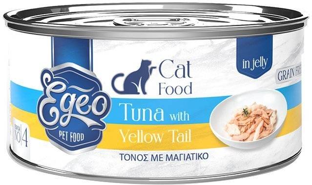 ΚΟΝΣΕΡΒΑ ΓΑΤΑΣ EGEO ΤΟΝΟΣ ΜΕ ΜΑΓΙΑΤΙΚΟ ΣΕ ΖΕΛΕ 85GR EGEO