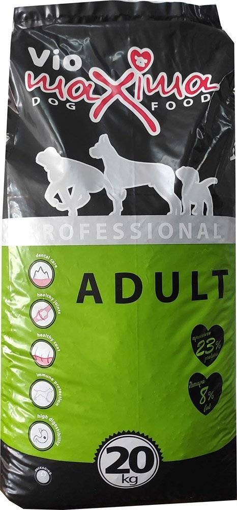 ΤΡΟΦΗ ΣΚΥΛΟΥ VIOZOIS ADULT VIOMAXIMA ΚΟΤΟΠΟΥΛΟ 20KG VIOZOIS