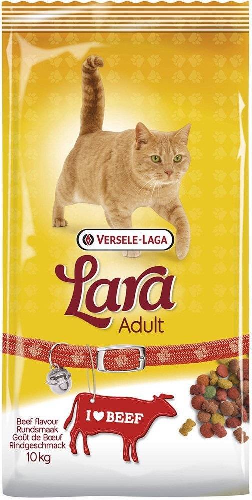 ΤΡΟΦΗ ΓΑΤΑΣ LARA ADULT ΒΟΔΙΝΟ 10KG LARA