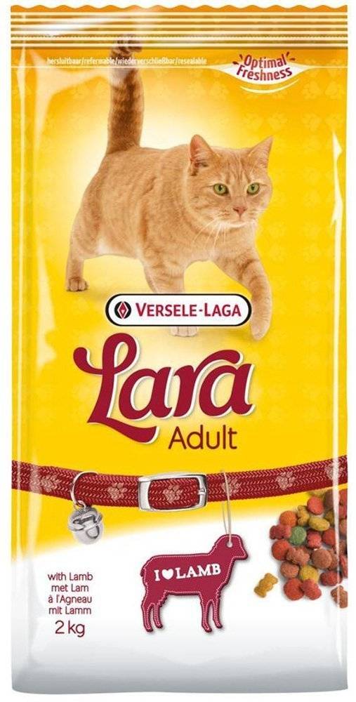ΤΡΟΦΗ ΓΑΤΑΣ LARA ADULT ΑΡΝΙ 2KG LARA