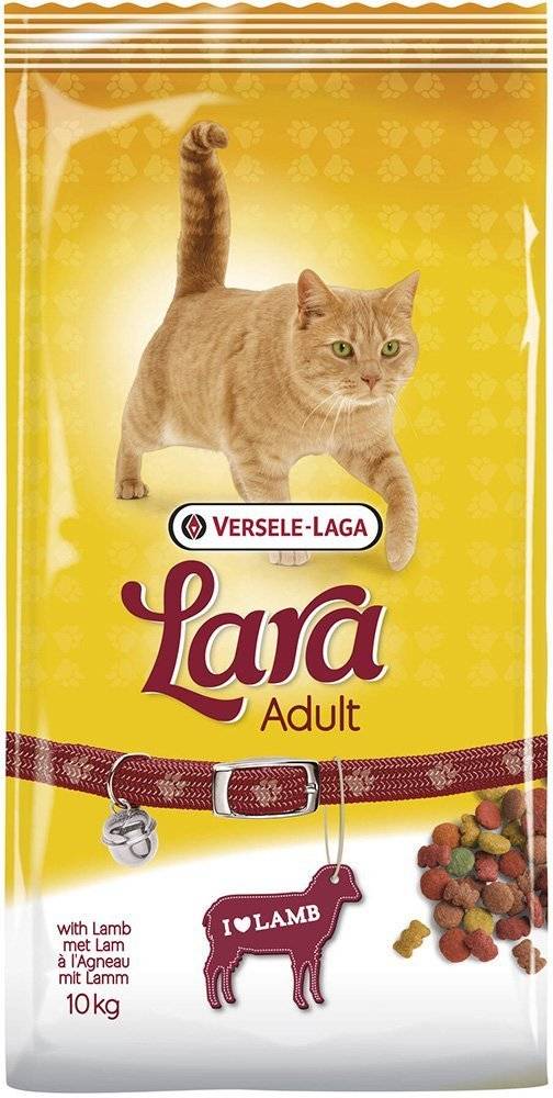 ΤΡΟΦΗ ΓΑΤΑΣ LARA ADULT ΑΡΝΙ 10KG LARA