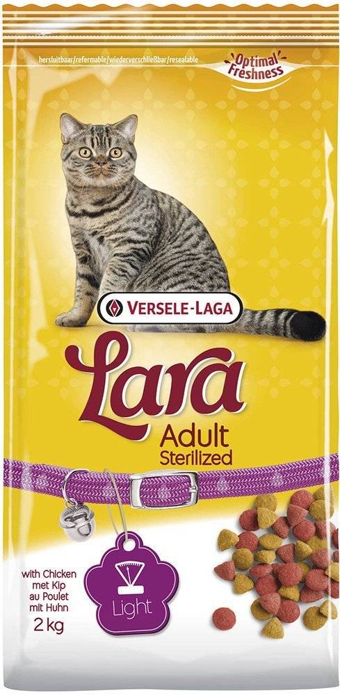 LARA ΤΡΟΦΗ ΓΑΤΑΣ LARA ADULT STERILISED ΚΟΤΟΠΟΥΛΟ 2KG