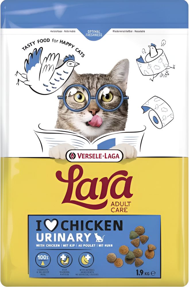 ΤΡΟΦΗ ΓΑΤΑΣ LARA ADULT URINARY CARE ΚΟΤΟΠΟΥΛΟ 1,9KG LARA