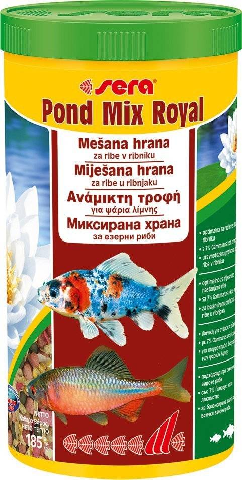 ΤΡΟΦΗ ΨΑΡΙΩΝ SERA POND MIX ROYAL 1000ML