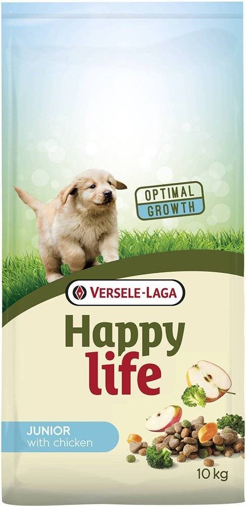 ΤΡΟΦΗ ΣΚΥΛΟΥ HAPPY LIFE JUNIOR ΚΟΤΟΠΟΥΛΟ 10KG HAPPY LIFE