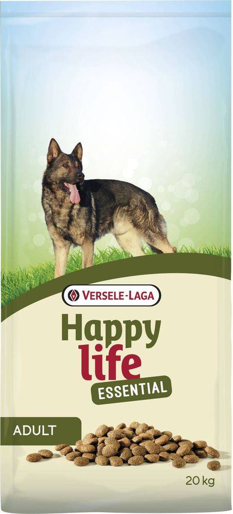 ΤΡΟΦΗ ΣΚΥΛΟΥ HAPPY LIFE ADULT ESSENTIAL ΚΟΤΟΠΟΥΛΟ 20KG HAPPY LIFE