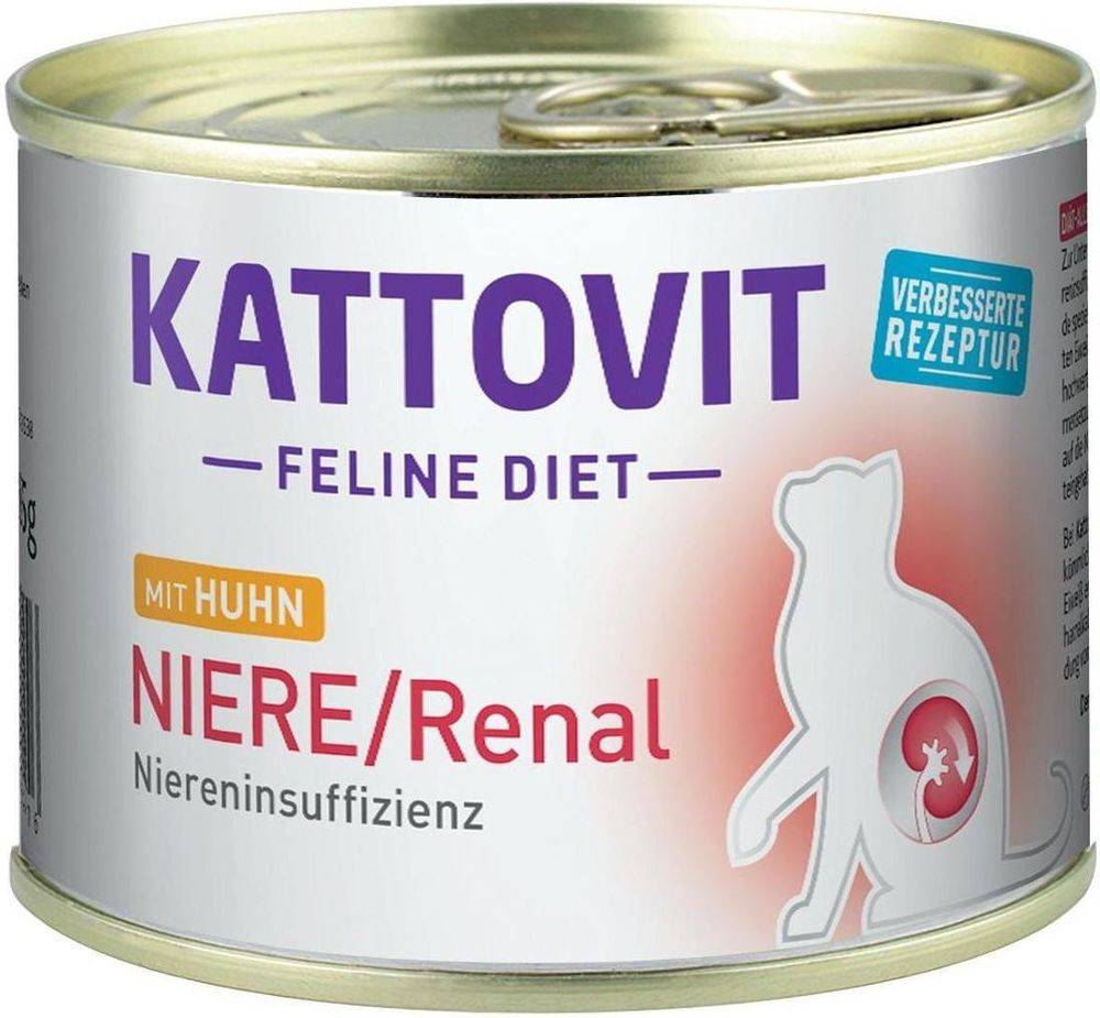 KATTOVIT ΚΟΝΣΕΡΒΑ ΓΑΤΑΣ KATTOVIT RENAL ΚΟΤΟΠΟΥΛΟ 185GR