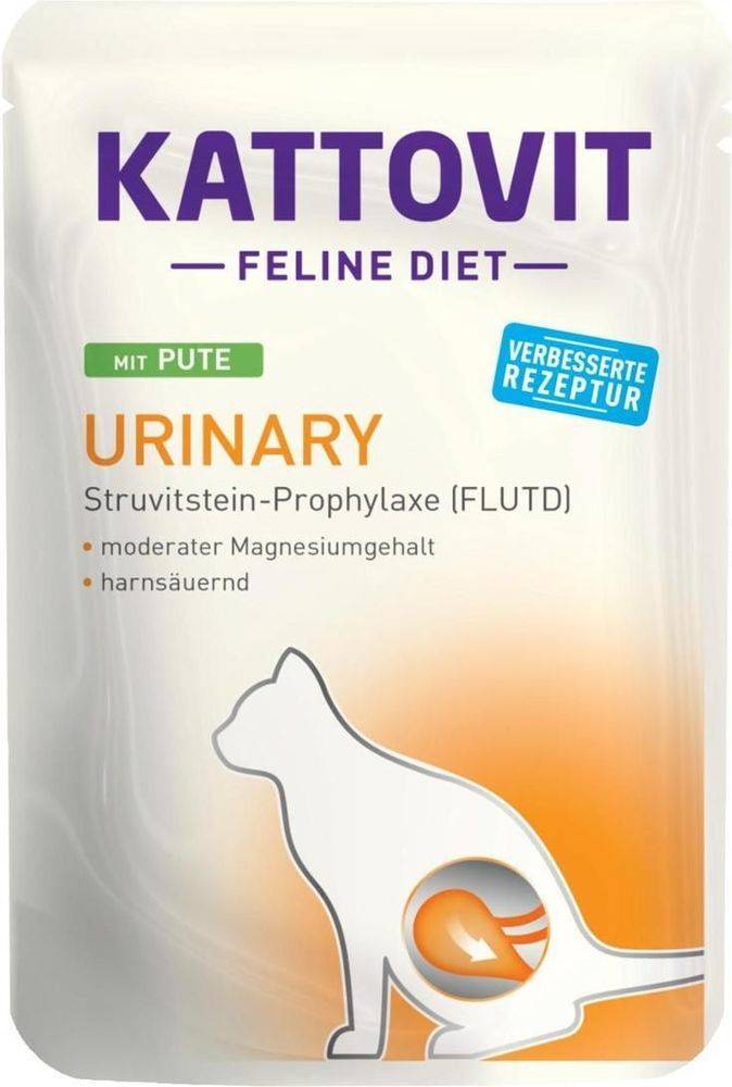 KATTOVIT ΦΑΚΕΛΑΚΙ ΓΑΤΑΣ KATTOVIT URINARY ΓΑΛΟΠΟΥΛΑ 85G