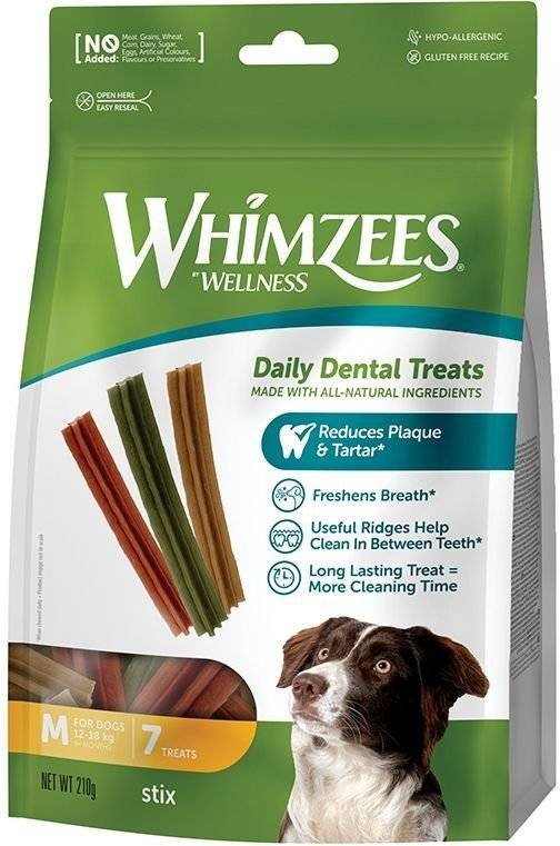 ΟΔΟΝΤΙΚΑ STICKS WHIMZEES STIX 7ΤΜΧ (M) WHIMZEES