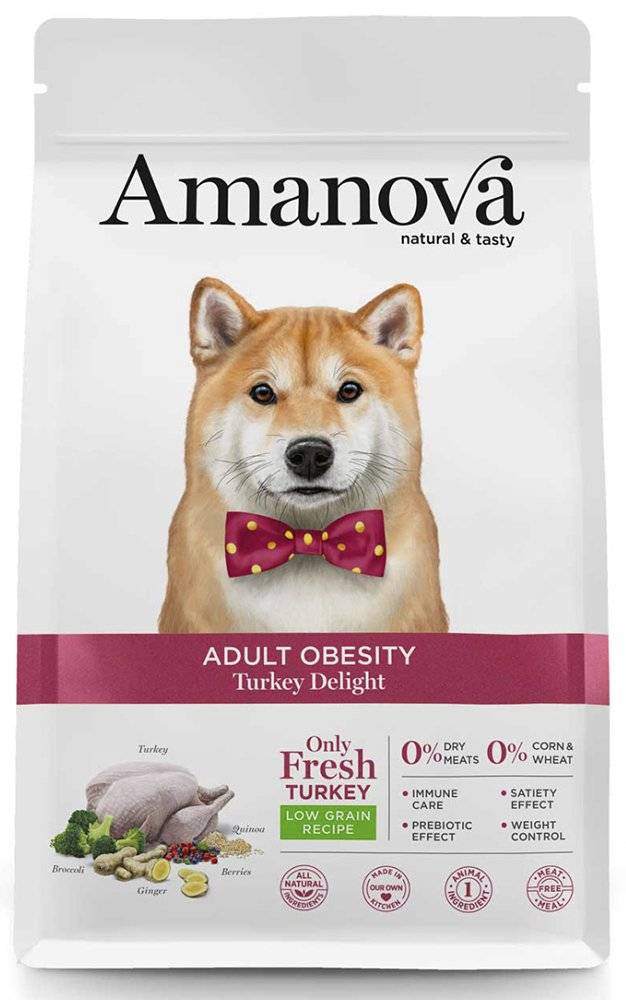 AMANOVA ΤΡΟΦΗ ΣΚΥΛΟΥ AMANOVA ADULT OBESITY DELIGHT ΓΑΛΟΠΟΥΛΑ 10KG