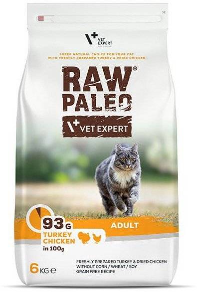 ΤΡΟΦΗ ΓΑΤΑΣ RAW PALEO ADULT ΓΑΛΟΠΟΥΛΑ - ΚΟΤΟΠΟΥΛΟ 6KG RAW PALEO