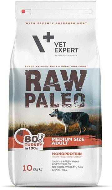 ΤΡΟΦΗ ΣΚΥΛΟΥ RAW PALEO ADULT MEDIUM ΓΑΛΟΠΟΥΛΑ 10KG