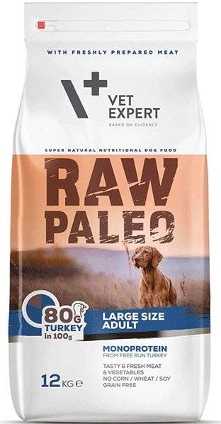 RAW PALEO ΤΡΟΦΗ ΣΚΥΛΟΥ RAW PALEO ADULT LARGE ΓΑΛΟΠΟΥΛΑ 12KG