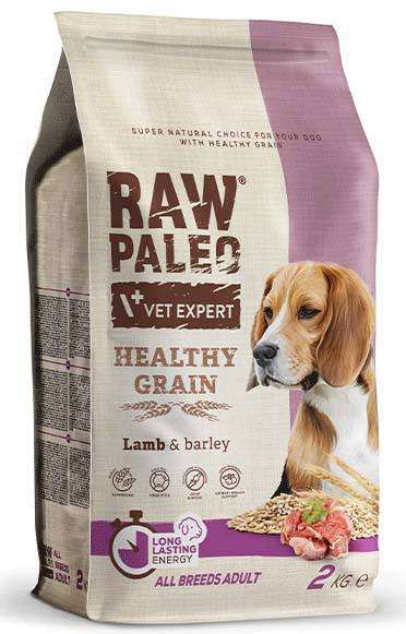 ΤΡΟΦΗ ΣΚΥΛΟΥ RAW PALEO HEALTHY GRAIN ADULT ΑΡΝΙ 2KG