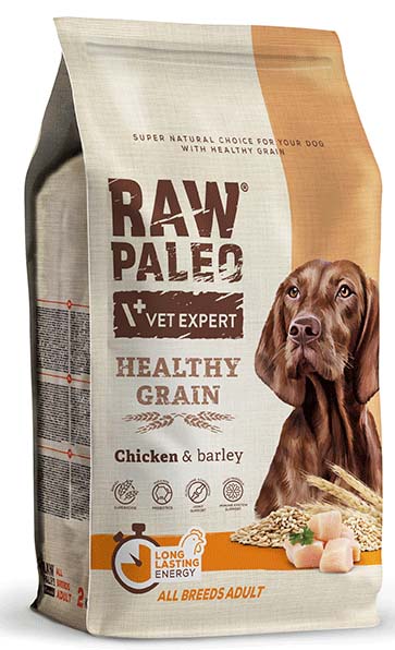 RAW PALEO ΤΡΟΦΗ ΣΚΥΛΟΥ RAW PALEO HEALTHY GRAIN ADULT ΚΟΤΟΠΟΥΛΟ 10KG