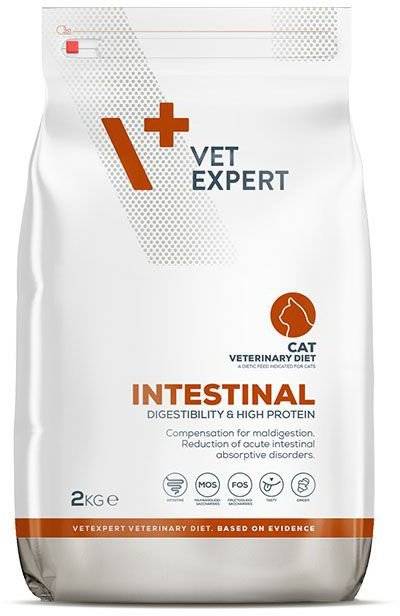 ΤΡΟΦΗ ΓΑΤΑΣ VET EXPERT INTESTINAL ΚΟΤΟΠΟΥΛΟ 2KG VET EXPERT
