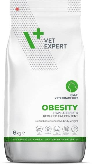 ΤΡΟΦΗ ΓΑΤΑΣ VET EXPERT OBESITY - DIABETES 6KG VET EXPERT