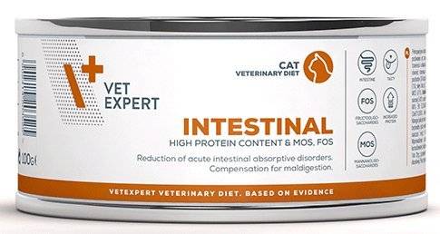 ΚΟΝΣΕΡΒΑ ΓΑΤΑΣ VET EXPERT INTESTINAL ΓΑΛΟΠΟΥΛΑ - ΚΟΤΟΠΟΥΛΟ 100GR VET EXPERT