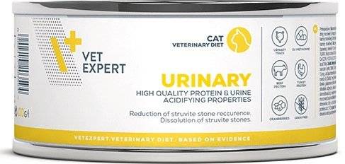 ΚΟΝΣΕΡΒΑ ΓΑΤΑΣ VET EXPERT URINARY ΓΑΛΟΠΟΥΛΑ - ΒΟΔΙΝΟ 100GR