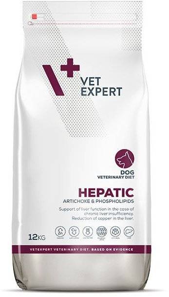ΤΡΟΦΗ ΣΚΥΛΟΥ VET EXPERT HEPATIC ΚΟΤΟΠΟΥΛΟ 12KG