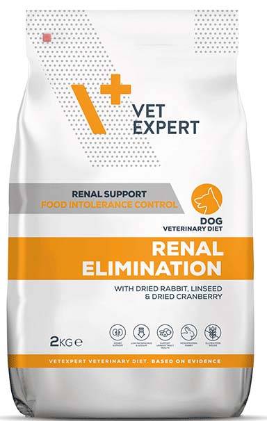ΤΡΟΦΗ ΣΚΥΛΟΥ VET EXPERT RENAL ELIMINATION ΚΟΥΝΕΛΙ 2KG