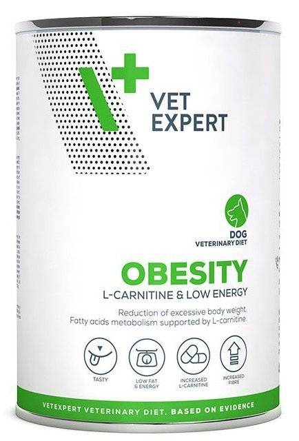 VET EXPERT ΚΟΝΣΕΡΒΑ ΣΚΥΛΟΥ VET EXPERT OBESITY ΚΟΤΟΠΟΥΛΟ - ΑΡΝΙ 400GR