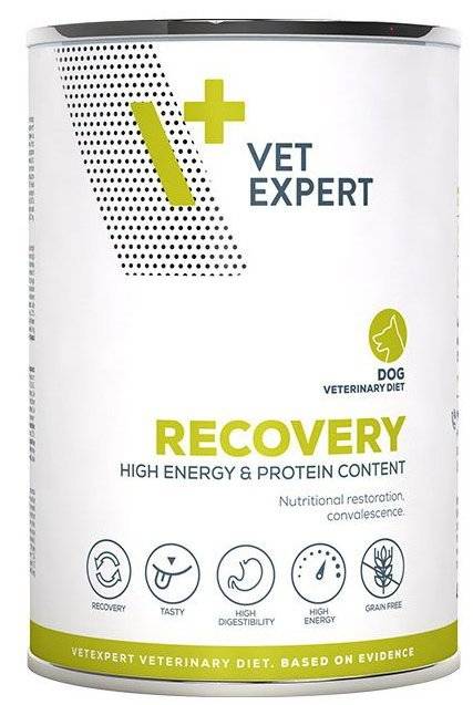 VET EXPERT ΚΟΝΣΕΡΒΑ ΣΚΥΛΟΥ VET EXPERT RECOVERY ΚΟΤΟΠΟΥΛΟ 400GR