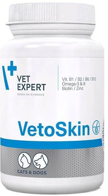 ΣΥΜΠΛΗΡΩΜΑ ΔΙΑΤΡΟΦΗΣ VET EXPERT VETOSKIN 60 ΚΑΨΟΥΛΕΣ VET EXPERT